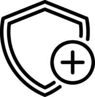 secure line icon vector