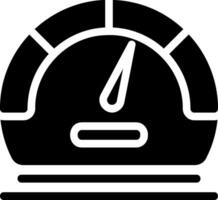 speed glyph icon vector