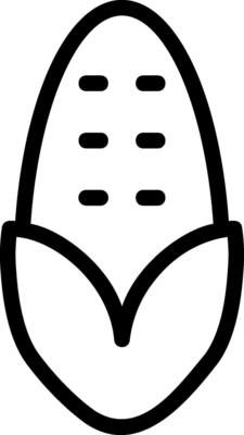 corn line icon