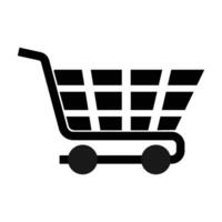 Trolley vector icon