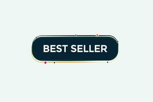 new best seller  modern, website, click button, level, sign, speech, bubble  banner, vector