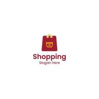 modern shopping mart grocery and food store mart logo design template vector and fully editable