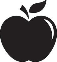 icono de vector de manzana