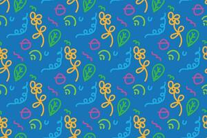 abstract seamless pattern with smooth color vector