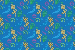 abstract seamless pattern with smooth color vector