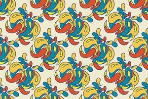 seamless pattern with elegant color vector