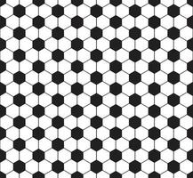 Flat soccer ball repeat pattern vector