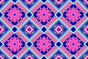 Damask style pattern for textile and decoration.Seamless pattern in tribal.Native aztec boho vector design.Background patch pattern with traditional style,design for decoraation and textiles