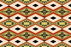 Ethnic abstract ikat.Seamless pattern in tribal.Colorful vector seamless patterns collection.Spring summer autumn decor.Festival elements with coloful background.