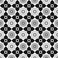 Aztec geometric pattern for vibrant color.Damask style pattern for textile and decoration.Ethnic abstract ikat.Seamless pattern in tribal.Native aztec boho vector design.