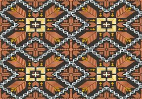 Ethnic abstract ikat.Seamless pattern in tribal.Native aztec boho vector design.colorful asian style floral pattern.Ikat geometric folklore ornament.Tribal ethnic vector texture