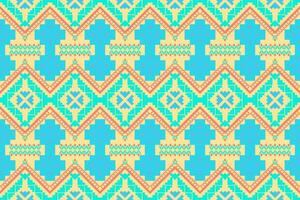 Damask style pattern for textile and decoration.Seamless pattern in tribal.Native aztec boho vector design.Background patch pattern with traditional style,design for decoraation and textiles