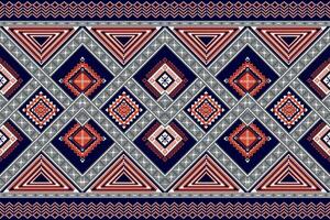 Geometric patchwork ethnic pattern vector for tribal boho design,Wallpaper,Wrapping,Fashion,Carpet,Clothing,Knitwear,Batik,Illustration.Ethnic abstract ikat.