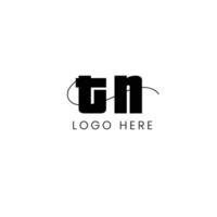 Tn initial logo vector