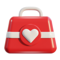 First aid kit emergency box medical help suitcase icon png