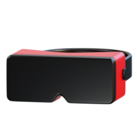 3d virtuel réalité vr casque icône isolé 3d rendre illustration png