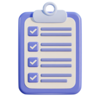 3d clipboard icon png