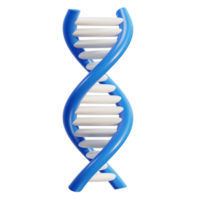 dna 3d illustrazione icona su isolato sfondo png