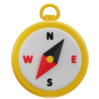 3d compass navigation icon png