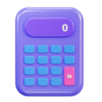 icono de calculadora 3d png