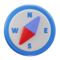 3d Kompass Navigation Symbol png