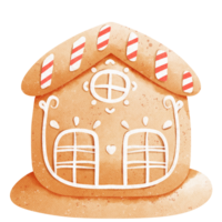 Weihnachts Lebkuchenhaus png