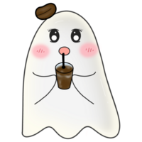 halloween geest schattig geest png