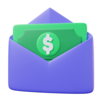 Salary 3D Icon png