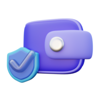 Secure Payment 3D Icon png