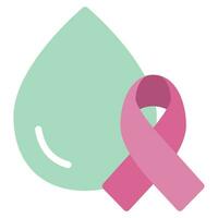 Cancer Free Celebration Icon vector