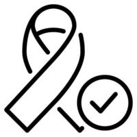 Awareness Ribbon Icon vector