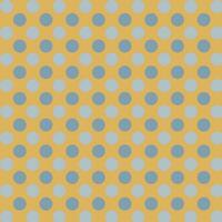 simple abstract seamlees neutral sky grey color polka dot pattern on yellow background vector