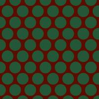 simple abstract seamlees megenta green color polka dot pattern on red wine background vector