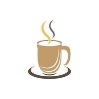 Coffee cup Logo Template vector