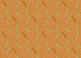Seamless Wheat Pattern Vector design. Wheat patern. Illustration. Illustration Seamless Wheat Pattern for wrapping paper. background, textile. PRO VECTOR