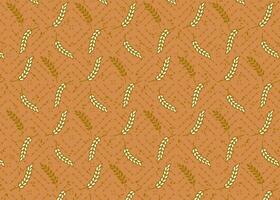 Seamless Wheat Pattern Vector design. Wheat patern. Illustration. Illustration Seamless Wheat Pattern for wrapping paper. background, textile. PRO VECTOR