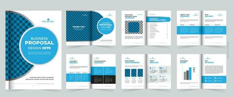 Bi-Fold Brochure Template Design For Multipurpose Use vector