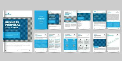 Bi-Fold Brochure Template Design For Multipurpose Use vector