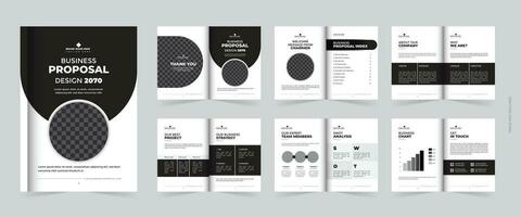 Bi-Fold Brochure Template Design For Multipurpose Use vector