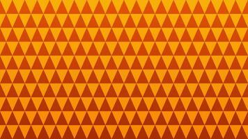 otoño modelo vector ilustración. triángulo modelo con degradado otoño color. otoño temporada modelo para fondo, textura, decoración o envase. triangulos textura con brillante marrón y naranja