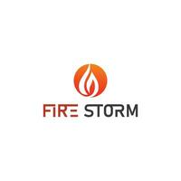 Fire Logo Template vector