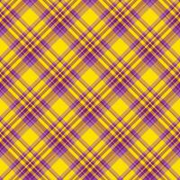 Plaid seamless pattern. Vector background of textile ornament. Flat fabric design.