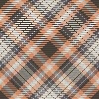 Seamless pattern of scottish tartan plaid. Repeatable background with check fabric texture. Vector backdrop striped textile print.