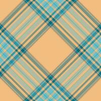 Plaid pattern vector. Check fabric texture. Seamless textile design for clothes, paper print. vector