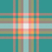 Plaid check textile of background seamless tartan with a vector texture pattern fabric.