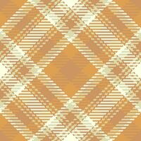 Texture background check of seamless plaid tartan with a textile pattern fabric vector. vector