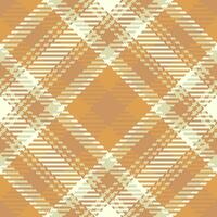 Texture background check of seamless plaid tartan with a textile pattern fabric vector. vector