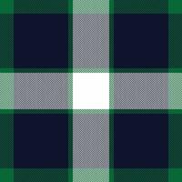 Plaid check pattern. Seamless fabric texture. Tartan textile print. vector