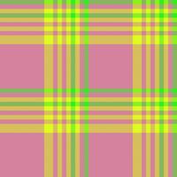 Background texture textile of vector pattern fabric with a seamless tartan plaid check.