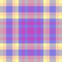 Vector check background of tartan pattern texture with a fabric textile seamless plaid.